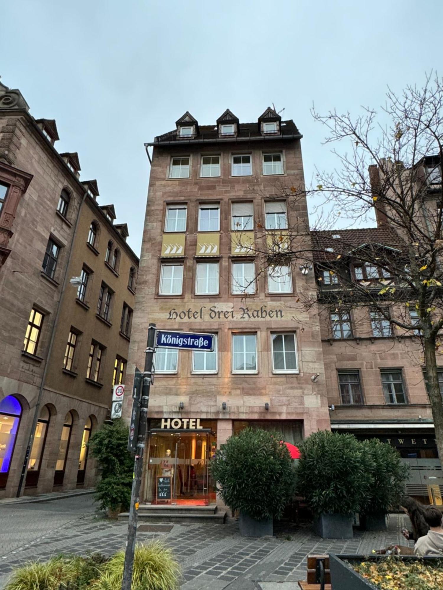 Hotel Drei Raben Nuremberg Luaran gambar